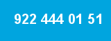 922 444 01 51 922 444 01 51